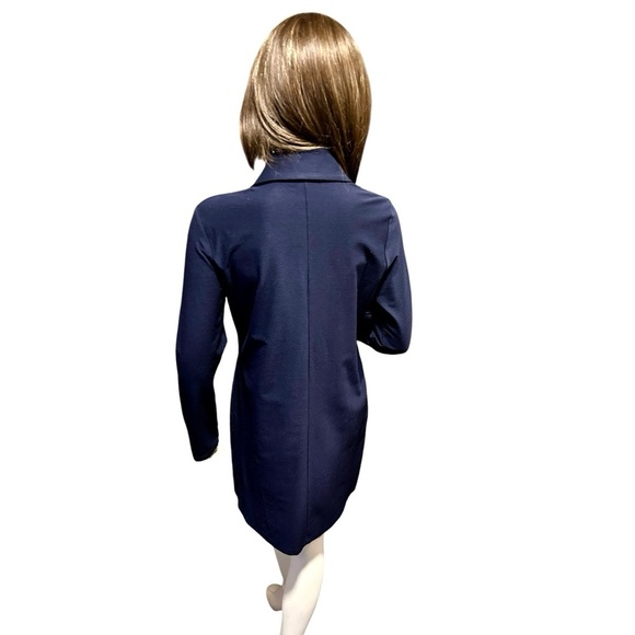 Eileen Fisher Blue Size XS/TP Crepe Classic Long Jacket NWOT - Picture 6 of 6